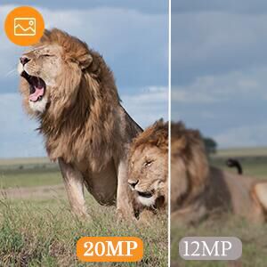 Mini Trail Camera Outdoor Hunting infrarrojo 4K HD 20MP 1080p