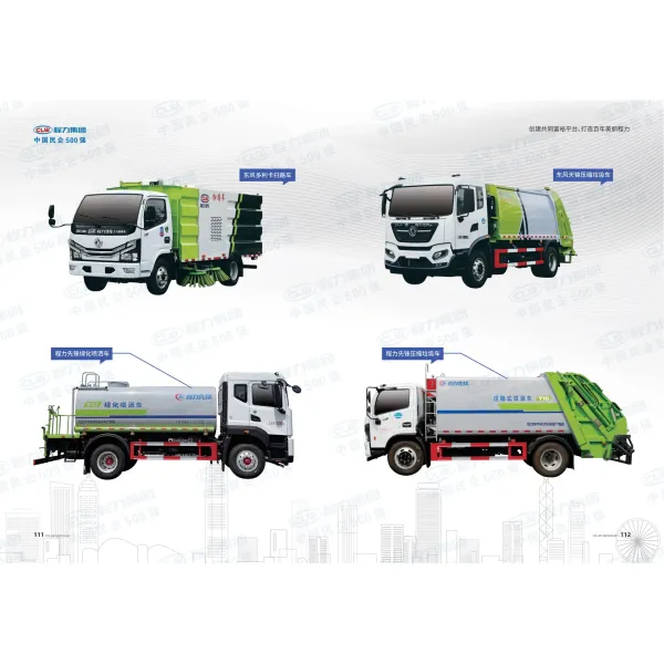 4X2 Isuzu Road Maintenance Road Construction Double Row Dump Truck