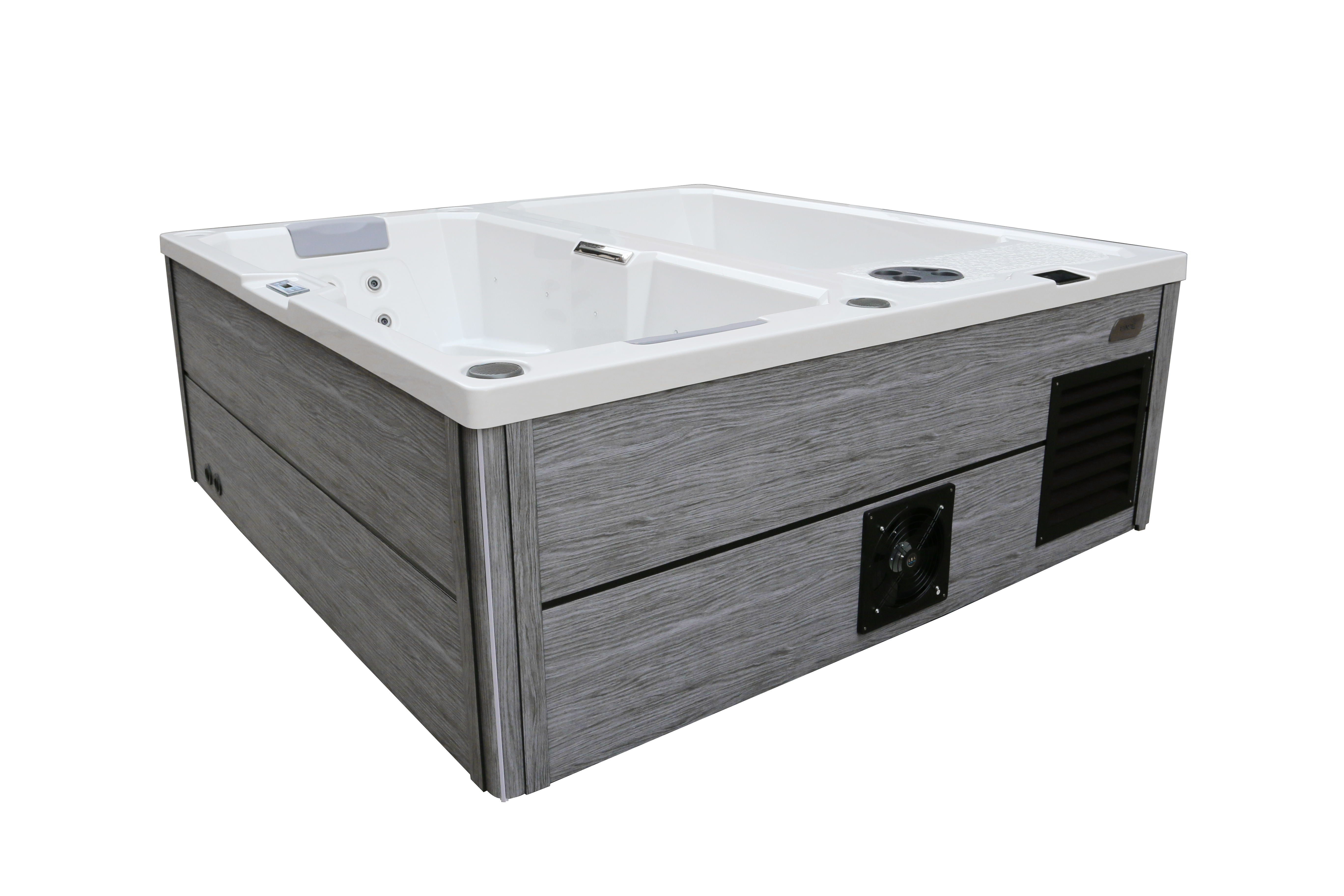 Luxury Min 3 Centigrade Cold Plunge Hydrotherapy Tub with 5 Years Warranty and 4 Person Capacity