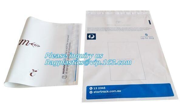 Custom biodegradable plastic mailer bag with logo, bio Poly mailers Shipping Envelopes Bags Plastic Security Mailing Pac