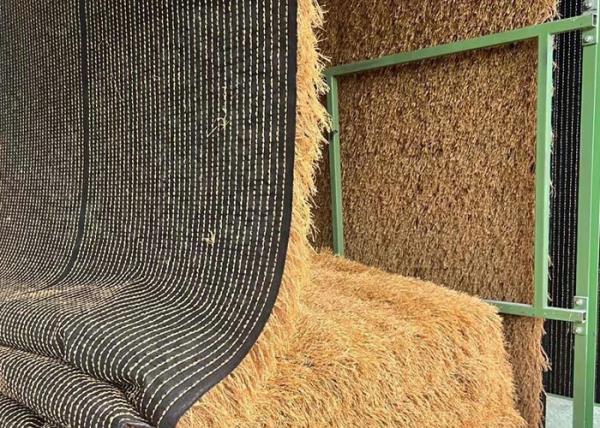 Telhado de palha de polietileno sintético e durável Telhado de palha artificial leve