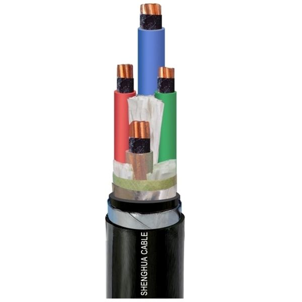 FRC электрического кабеля CU/MICA/XLPE/STA/PVC NH-YJV22 пожаробезопасной ленты слюды стальной бронированный привязывает