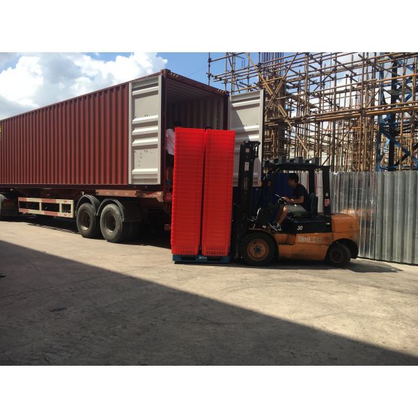 180* cajón plástico plegable higiénico 600 * 400 * 235m m resistentes con la tapa