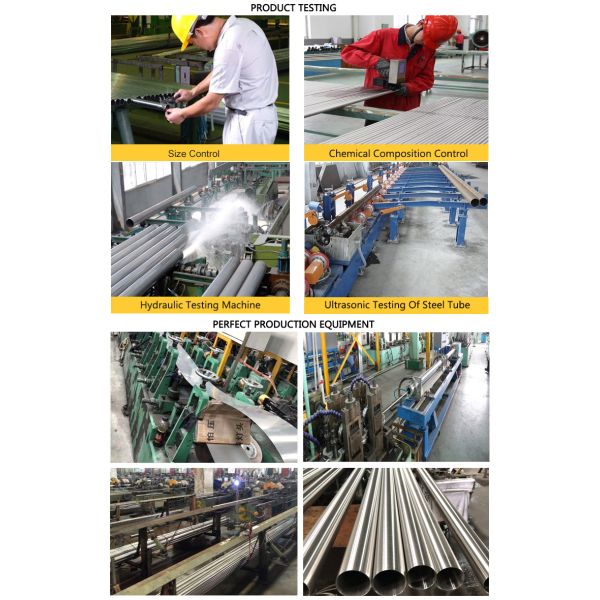 ASTM 2205 2507 Stainless Steel Pipe Laser Tube Cutting Mirror Finished 6m Length