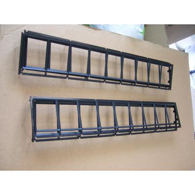 Multi Cavity Single Shot Injection Molding For Texture Finish Black ABS LCD Bezel