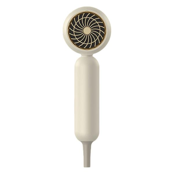 Amarelo Mini portátil 1900W Poderoso secador de cabelo de íons negativos de secagem rápida