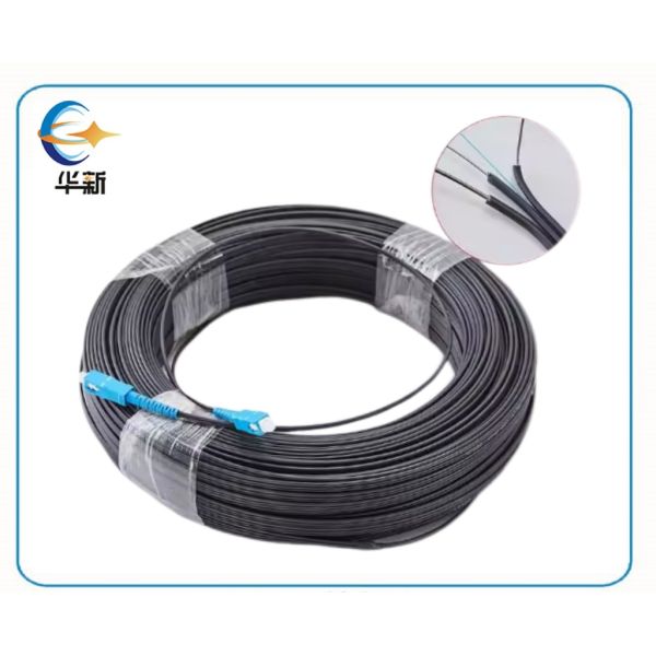 Pre-connectorized Optical Fibre Cables Sc Upc Apc 1 2 4Core Indoor Outdoor Ftth