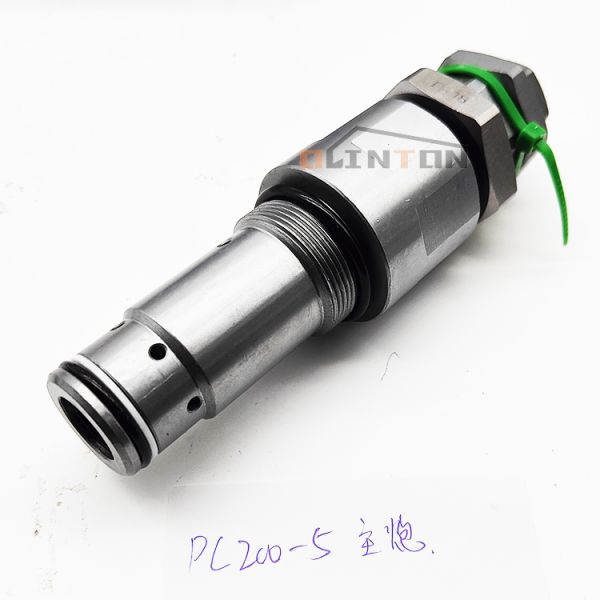 Pièces de pièces d'excavatrice soupape de soulagement principale pour l'excavatrice PC200-5 Garantie et support OEM