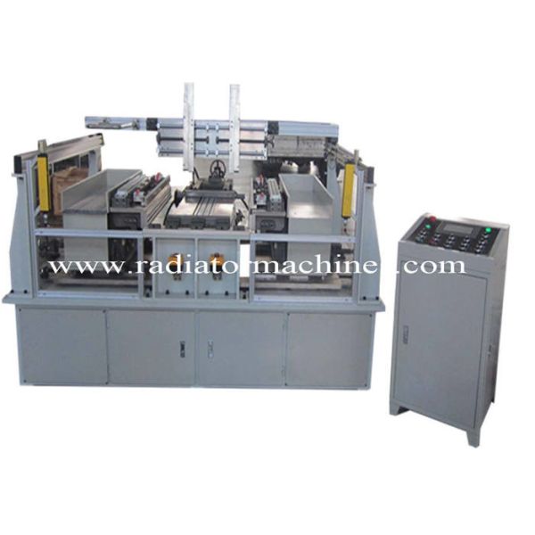 Semi Automatic Radiator Core Builder Machine with Replacalbe Header Mold