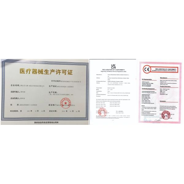 Máscara para uso médico en el hospital