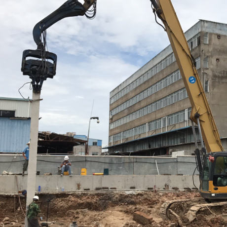 Control con varias velocidades de pila de PHC RC del equipo concreto de la conducción