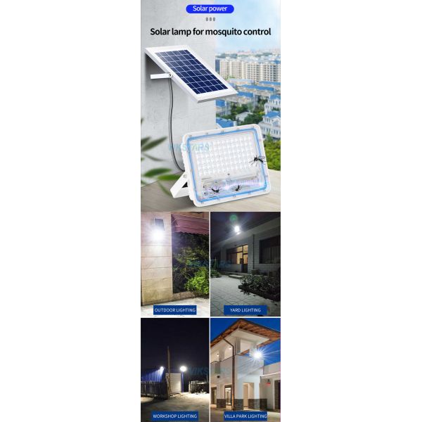 убийца IP65 москита света потока СИД 50W солнечная делает панель водостойким 6V