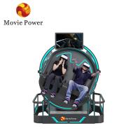 Parque de diversões 9D VR Simulador 2 assentos Moedas Operado VR Games Flying Theater AR MR Entertainment