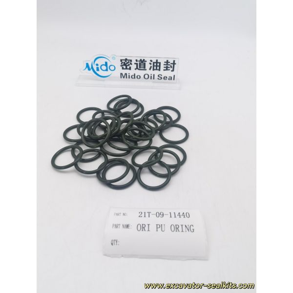 Universal Komatsu Rubber O-Ring Kit | Includes Multiple PU O-Ring Sizes 21T-09-11440