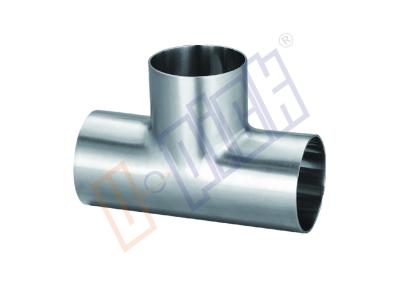 T Style Stainless Steel Tube Fittings / Stainless Steel Pipe Connectors Short Tee
