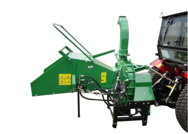 90° Cutting Angle Residential Wood Chipper With 2 Cutting Blades / 1 Stationary Knife