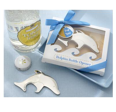 New creative promotion gift product wedding gift Dolphin bottle stopper
