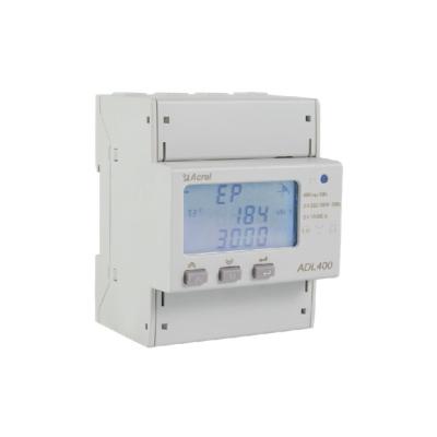 Medidor MEADOS DE da energia do trilho trifásico do RUÍDO ADL400