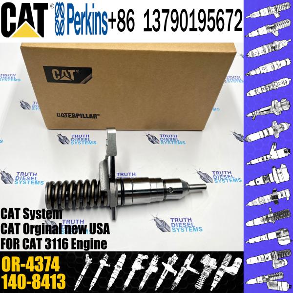 Partes de motores injetores de trilho comum 1OR-4374 140-8413 7E-6193 OR-8867 105-1694 OR-8473 para escavadeira Caterpillar