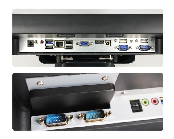 15 Inch All In One Touch POS machine with aluminum casing outside