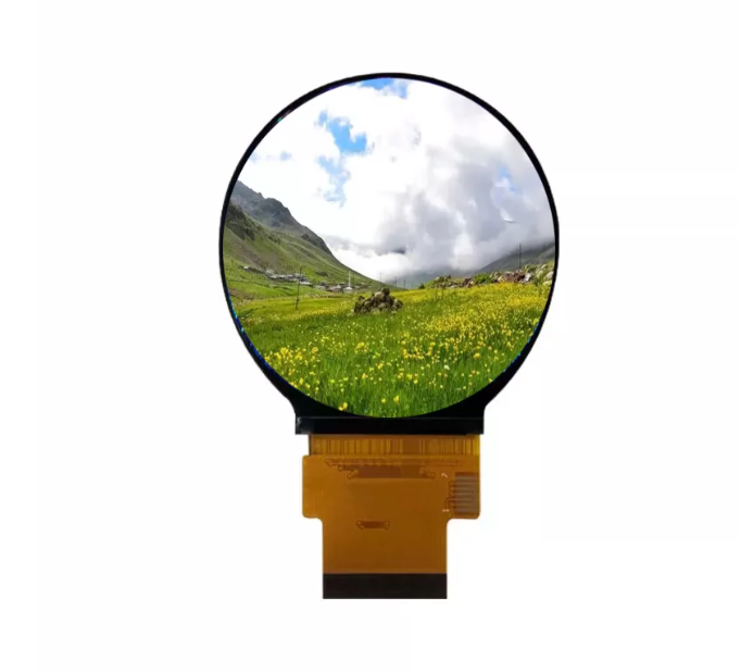 Round LCD Display