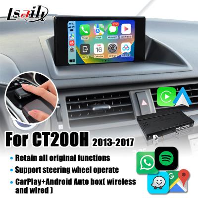 Módulo sem fio de Lsailt CarPlay para Lexus CT200 2013-2022 com automóvel de Android, Google Map