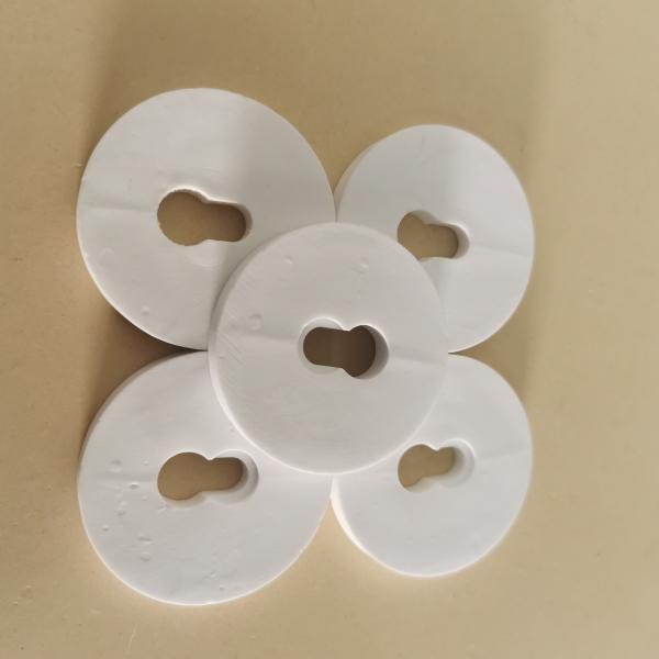High Precision Aluminium Oxide Ceramic washer for fixing fiber in kiln