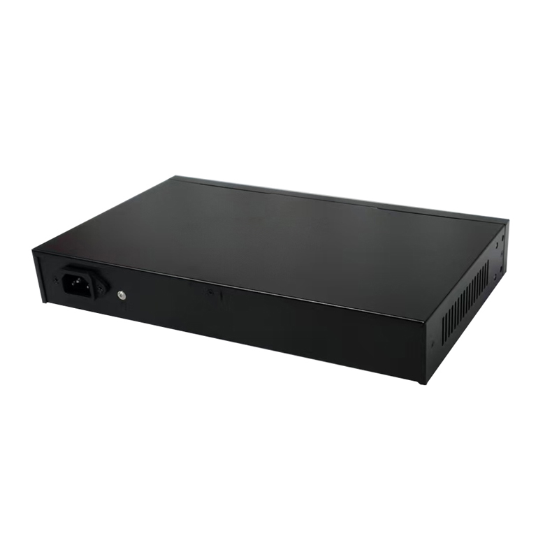 24 Port 10/100Mbps Fast Ethernet Switch Unmanaged Network Switch Rackmount/Desktop Metal Switch Internal Power Supply TBC-S4024N