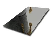 Folha de aço inoxidável laminada de superfície refletiva brilhante 317l para projetos decorativos de alta qualidade