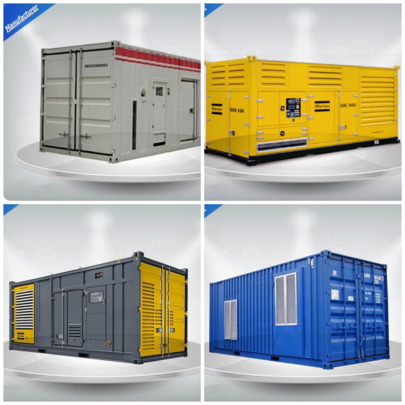 Perkins 3 phase generator set with container 1000 kw/ kva