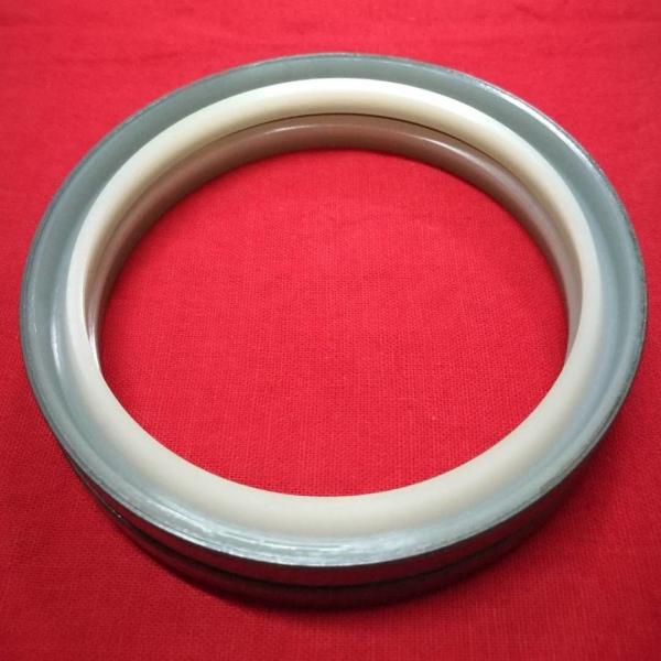 Excavator Bucket Shaft Oil Seal DLI Type Hydraulic Wiper Seal with Steel+PU Lip or NBR Lip in Standard Size
