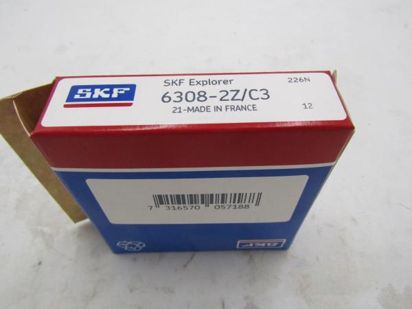6308 C3 40 X 90 X 23 MM Deep Groove Ball Bearing Axial Load For Ceiling Fan Parts