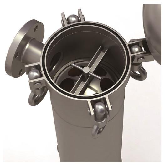 50 GPM taxa de fluxo cartucho de alto fluxo Filtro equipado com 222 O anel Elementos de filtro