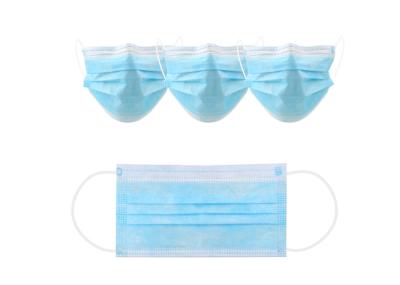 3 Ply Medical Grade Face Masks , Disposable EarLoop Face Masks Dental Surgical Medical