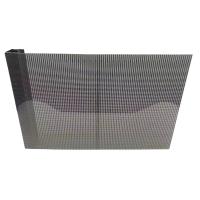 P3.9 Display LED holográfico transparente interno Serviço traseiro 6 kg por metro quadrado
