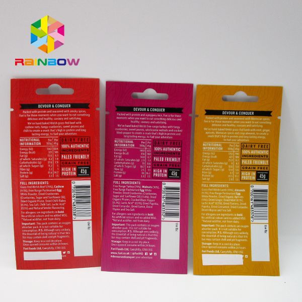 Меда ВИП уплотнения нестандартной конструкции 3 доказательство утечки сумок бортового королевского жидкостного упаковывая