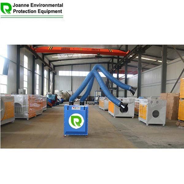 Tig Welding Fume Collector Mobile Vacuum Fume Extraction Equipment With Self Contained Large Motor