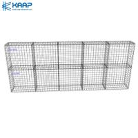 projeto da parede de retenção de 5mm Mesh Welded Wire Gabion Baskets para a pedra