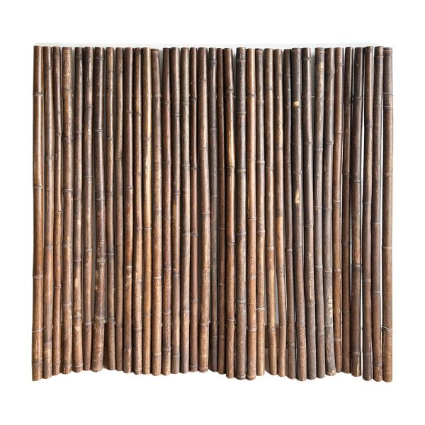 Madeira de bambu Reed Fence Painted Panels Rolled do jardim natural 10*100cm