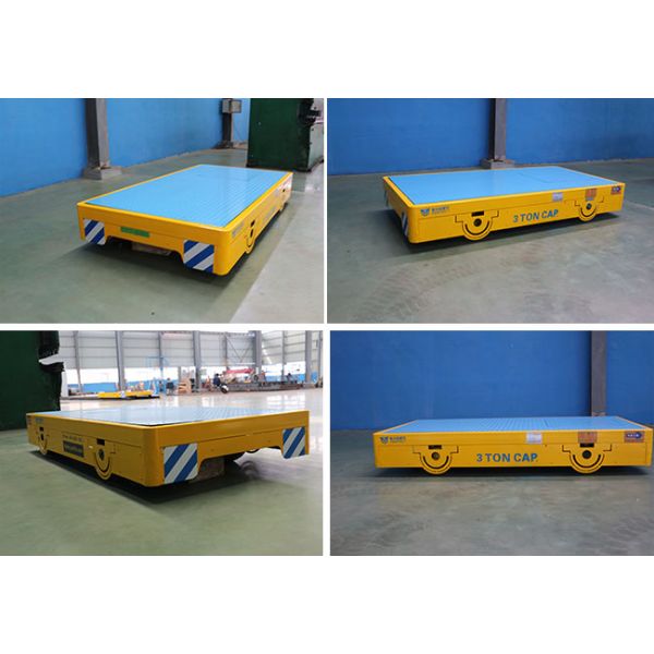 50 тонн умирает колесо транспорта тележки передачи Trackless материальным покрытое полиуретаном