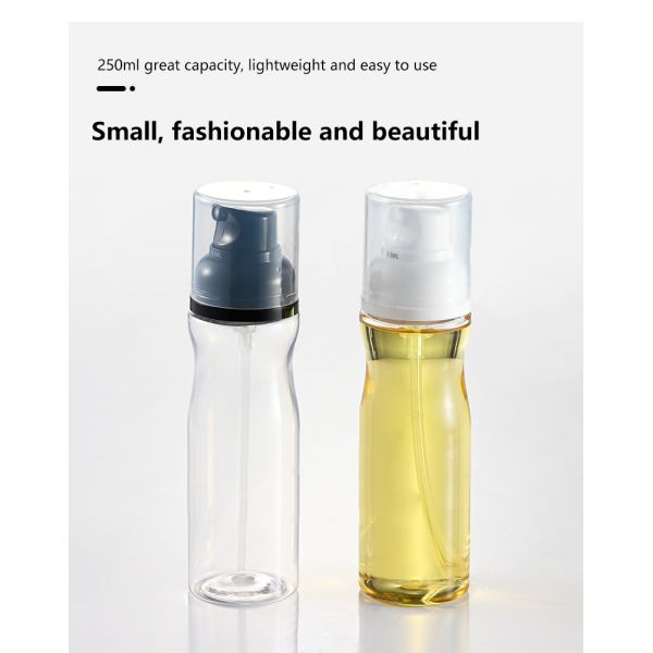 Odorless Cooking Oil Spray Bottle Rotating Nozzle PET 250ml