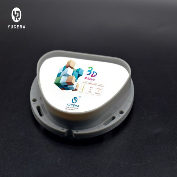 Yucera Dental 3D-Plus Zirconia AG System Cad Cam Dental Zirconia Bloque Para Lab