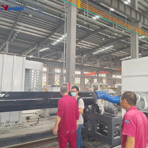 Automatic 3PE FBE Steel Pipe Anti-Corrosion Coating Production Line with PLC Control