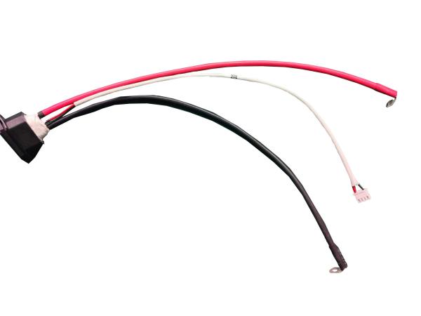 Flexível Ev 6m2 330mm Casing de fibra de vidro Isolamento cabo arnês de fio preto vermelho gel de sílica branco