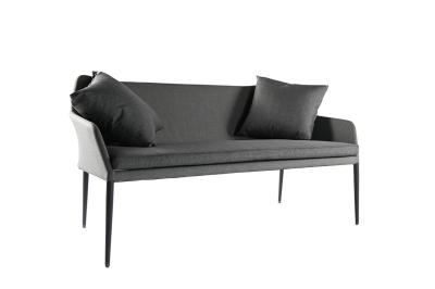 Comfortable Leisure Patio Furniture OEM 2 Seater Metal Frame Couch