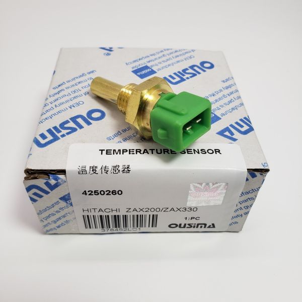 Sensor de temperatura del agua 4250260 para Hitachi EX100-2 EX120-2 EX120-3 EX120-3C