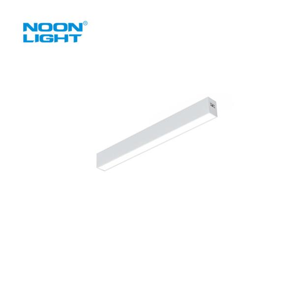Aluminum Acrylic/Iron PS Lens Intelligent LED Trunking Fixtures for Warehouse Lighting