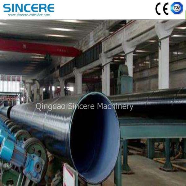 FBE 3PE Anti Corrosion Steel Pipe Coating Line Equipment For Water Transportation