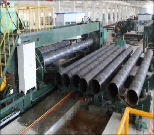 EN10219 S275J0H ASTM A252 GR.3 Tubos de aço carbono para estruturas