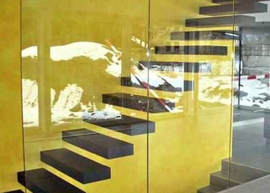 Eco Friendly Lacobel Painted Glass Easy Cleaning Various Sizes OEM Acceptable